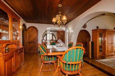 Sala de Jantar de casa à venda com 3 quartos, 430m² em Sétimo Céu, Porto Alegre