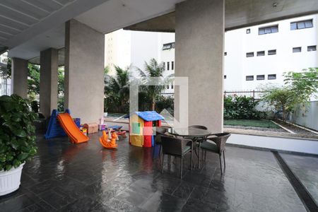 Área comum - Playground de apartamento para alugar com 4 quartos, 196m² em Barra Funda, Guarujá