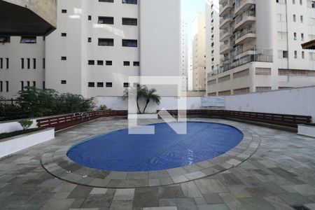 Área comum - Piscina de apartamento para alugar com 4 quartos, 196m² em Barra Funda, Guarujá