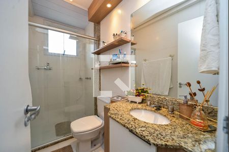 Apartamento à venda com 63m², 2 quartos e 1 vagaBanheiro da Suíte