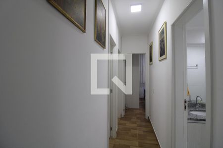 Corredor dos quartos de apartamento à venda com 3 quartos, 150m² em Usina Piratininga, São Paulo