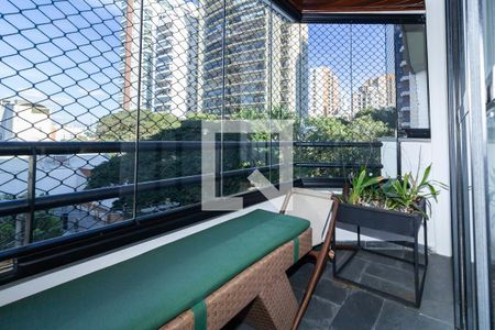 Varanda de apartamento à venda com 3 quartos, 186m² em Pompeia, São Paulo