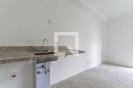 Cozinha de kitnet/studio à venda com 1 quarto, 23m² em Jardim Aurelia, São Paulo