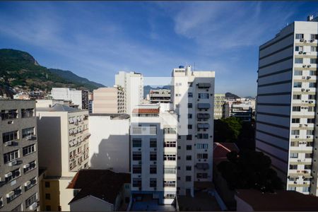 VIsta da Sala de apartamento à venda com 2 quartos, 55m² em Tijuca, Rio de Janeiro