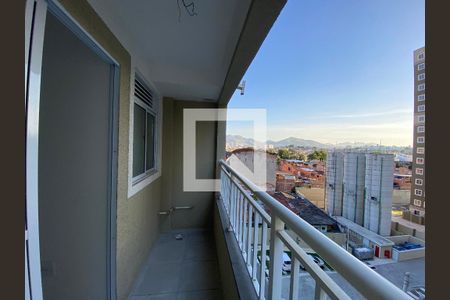 Varanda da Sala de apartamento à venda com 2 quartos, 48m² em Del Castilho, Rio de Janeiro