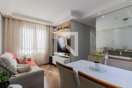 Sala de apartamento à venda com 3 quartos, 55m² em Vila Florida, Guarulhos