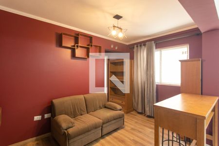 Sala de apartamento para alugar com 1 quarto, 34m² em Vila Izabel, Curitiba