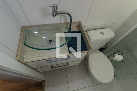 Banheiro Social de apartamento para alugar com 1 quarto, 34m² em Vila Izabel, Curitiba