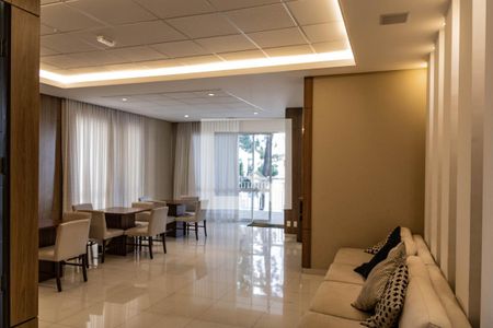 Área comum - Salão de festas de apartamento à venda com 2 quartos, 75m² em Caiçaras, Belo Horizonte