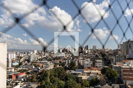 Vista da Suíte de apartamento à venda com 2 quartos, 75m² em Caiçaras, Belo Horizonte