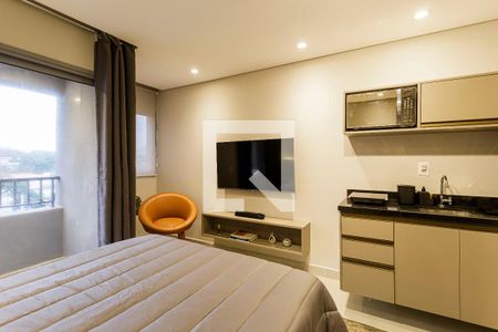 Sala/Quarto de apartamento para alugar com 1 quarto, 25m² em Vila Olímpia, São Paulo
