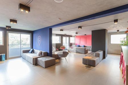 Apartamento para alugar com 25m², 1 quarto e sem vaga Apartamento para alugar com 25m², 1 quarto e sem vagaÁrea comum - Salão de festas