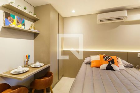 Sala/Quarto de apartamento para alugar com 1 quarto, 25m² em Vila Olímpia, São Paulo