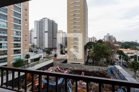 Varanda de apartamento para alugar com 1 quarto, 25m² em Vila Olímpia, São Paulo
