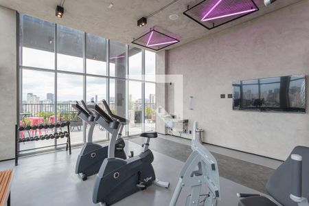 Apartamento para alugar com 25m², 1 quarto e sem vaga Apartamento para alugar com 25m², 1 quarto e sem vagaÁrea comum - Academia