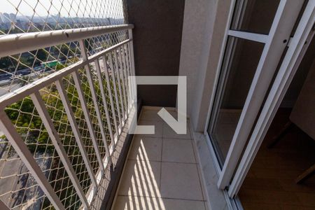 Varanda da Sala de apartamento à venda com 1 quarto, 64m² em Tatuapé, São Paulo