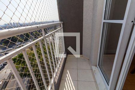 Varanda da Sala de apartamento à venda com 1 quarto, 64m² em Tatuapé, São Paulo