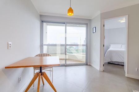 Sala de apartamento à venda com 1 quarto, 60m² em Vila Progredior, São Paulo