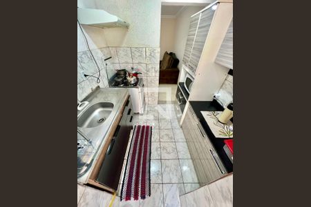 Cozinha de apartamento à venda com 2 quartos, 65m² em São Francisco, Belo Horizonte