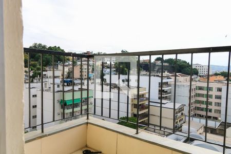 Varanda da Sala de apartamento à venda com 2 quartos, 78m² em Méier, Rio de Janeiro