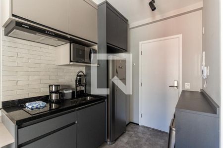 Studio à venda com 21m², 1 quarto e sem vagaCozinha