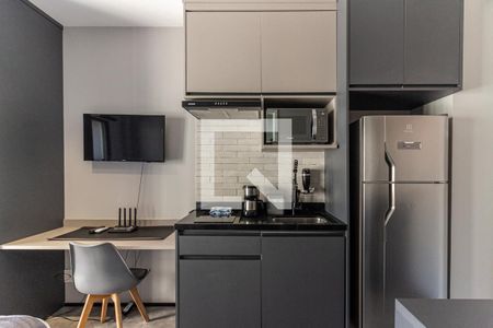 Studio à venda com 21m², 1 quarto e sem vagaCozinha