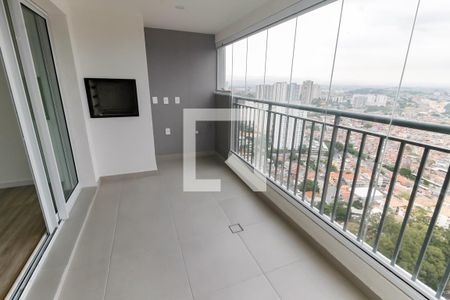 Varanda da Sala de apartamento para alugar com 3 quartos, 130m² em Jardim Caboré, São Paulo