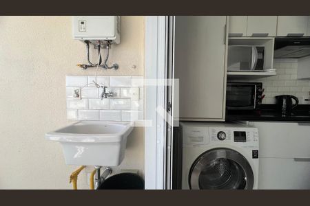 Área de Serviço de kitnet/studio à venda com 1 quarto, 57m² em Pinheiros, São Paulo