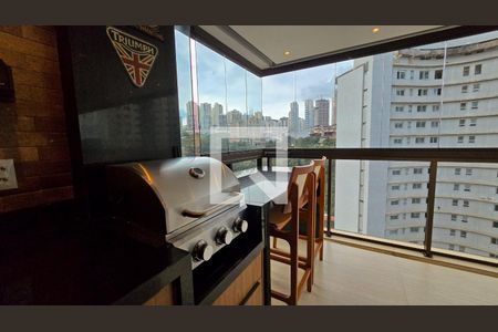 Varanda gourmet de apartamento à venda com 4 quartos, 186m² em Vale do Sereno, Nova Lima