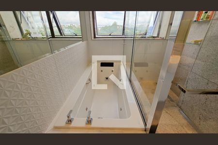 Banheiro Suite  Master de apartamento à venda com 4 quartos, 186m² em Vale do Sereno, Nova Lima