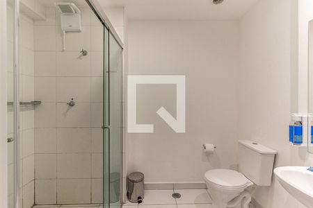 Banheiro de kitnet/studio à venda com 1 quarto, 25m² em Consolação, São Paulo