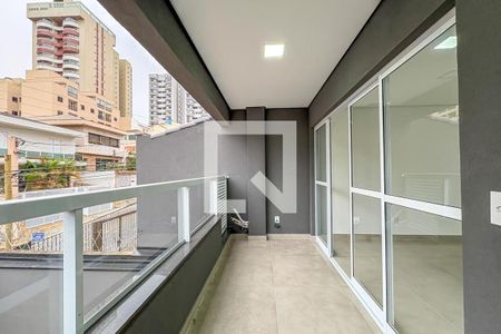 Varanda da Sala de apartamento à venda com 2 quartos, 73m² em Jardim do Mar, São Bernardo do Campo