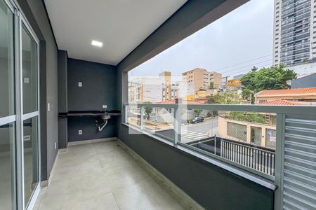 Varanda da Sala de apartamento à venda com 2 quartos, 73m² em Jardim do Mar, São Bernardo do Campo