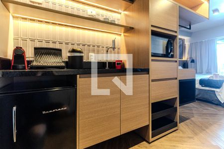 Studio à venda com 29m², 1 quarto e sem vaga Studio à venda com 29m², 1 quarto e sem vagaCozinha