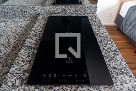 Cozinha de kitnet/studio à venda com 1 quarto, 23m² em Vila Clementino, São Paulo