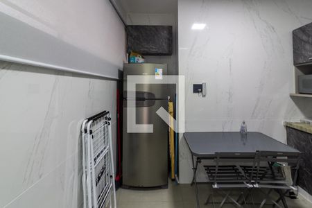 Cozinha  de apartamento para alugar com 1 quarto, 33m² em Brooklin, São Paulo