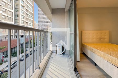 Varanda da Studio de kitnet/studio para alugar com 1 quarto, 25m² em Ipiranga, São Paulo