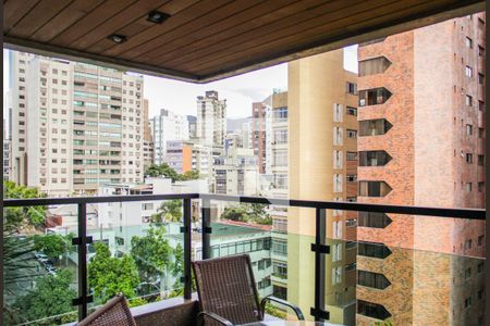 Varanda da Sala de apartamento à venda com 4 quartos, 271m² em Savassi, Belo Horizonte