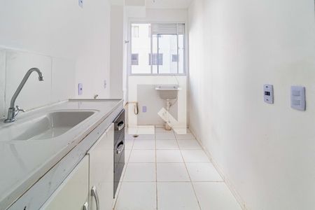 Cozinha de apartamento à venda com 1 quarto, 41m² em Jardim Gilda Maria, São Paulo