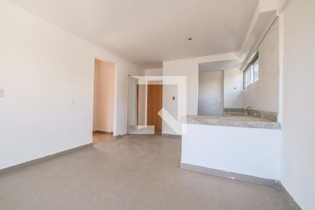 Sala/Cozinha de apartamento à venda com 2 quartos, 62m² em São Pedro, Belo Horizonte