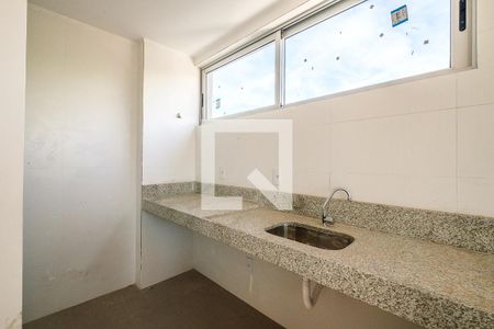Sala/Cozinha de apartamento à venda com 2 quartos, 62m² em São Pedro, Belo Horizonte
