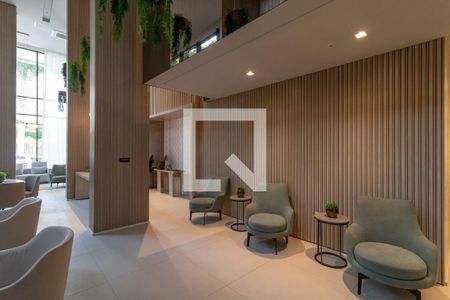 Área comum - Hall social de kitnet/studio à venda com 1 quarto, 22m² em Perdizes, São Paulo