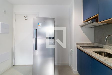 Cozinha de kitnet/studio para alugar com 1 quarto, 22m² em Perdizes, São Paulo