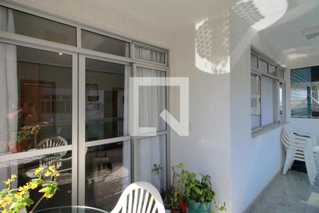 Varanda da Sala de apartamento à venda com 4 quartos, 165m² em Buritis, Belo Horizonte