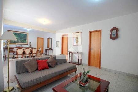 Sala de apartamento à venda com 4 quartos, 165m² em Buritis, Belo Horizonte