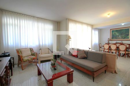 Sala de apartamento à venda com 4 quartos, 165m² em Buritis, Belo Horizonte