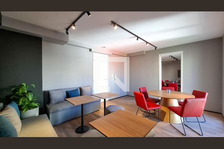 Área Comum - Coworking de kitnet/studio à venda com 1 quarto, 25m² em Pinheiros, São Paulo