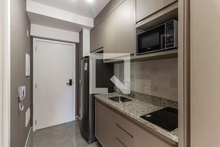 Studio para alugar com 23m², 1 quarto e sem vaga Studio para alugar com 23m², 1 quarto e sem vagaCozinha