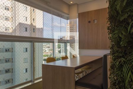 Varanda da Sala de apartamento à venda com 2 quartos, 78m² em Baeta Neves, São Bernardo do Campo