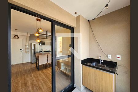 Varanda da Sala de apartamento para alugar com 1 quarto, 40m² em Vila Deodoro, São Paulo